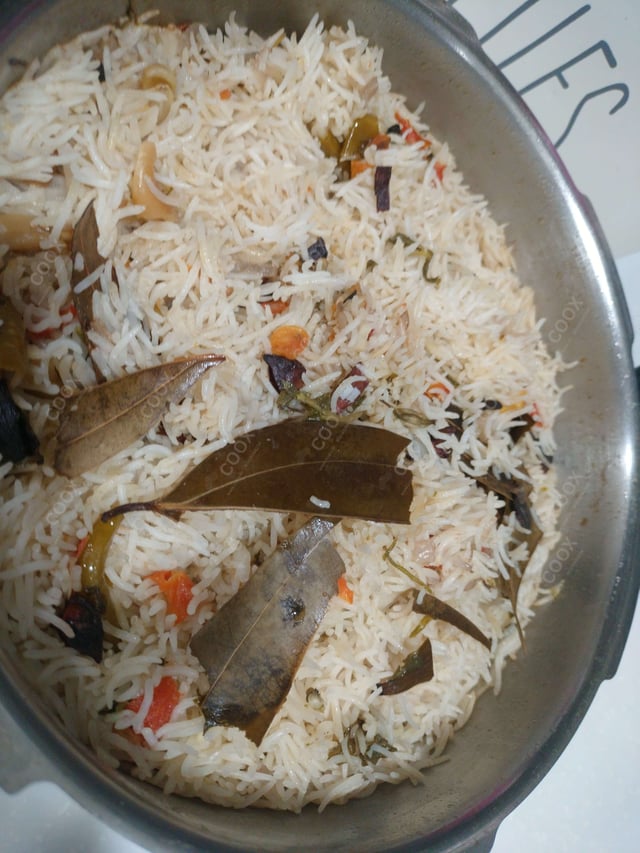 Delicious Jeera Rice prepared by COOX