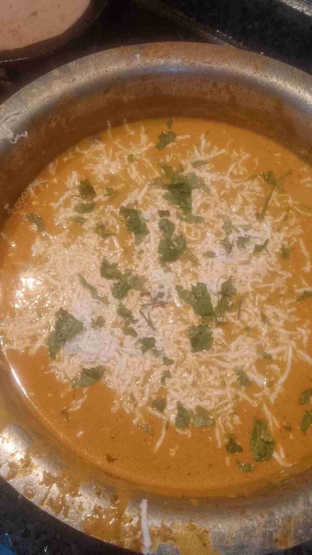 Delicious Shahi Paneer prepared by COOX