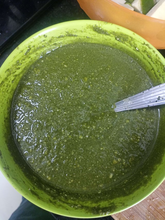 Delicious Green Chutney prepared by COOX