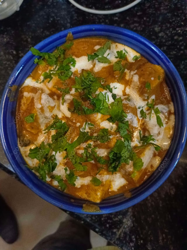 Delicious Kadhai Paneer prepared by COOX