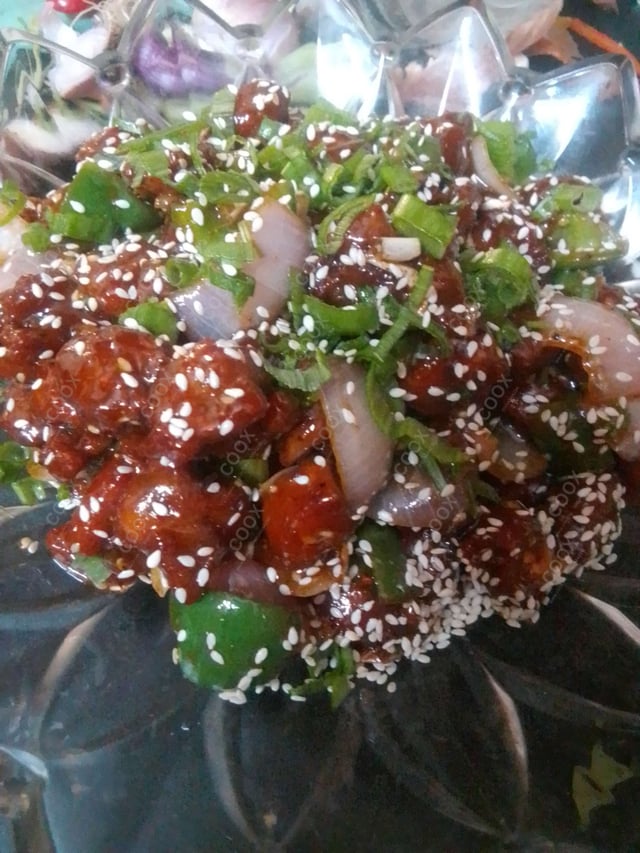 Delicious Crispy Honey Chicken prepared by COOX