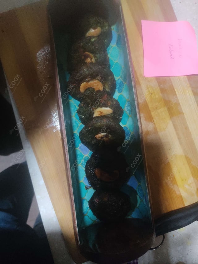 Delicious Hariyali Kebab prepared by COOX