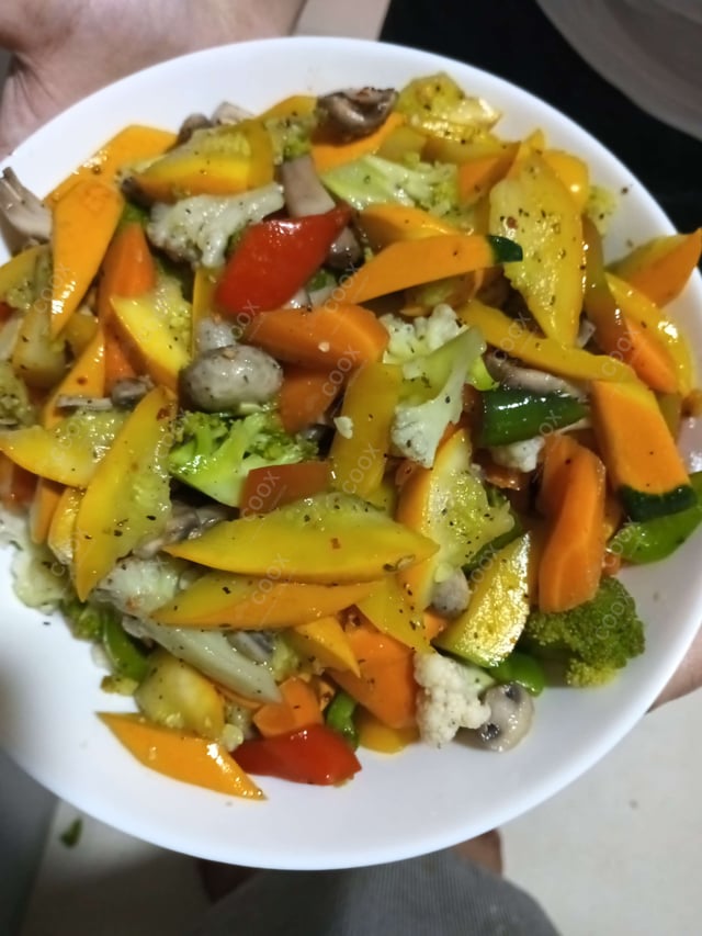 Delicious Vegetable Salt and Pepper prepared by COOX