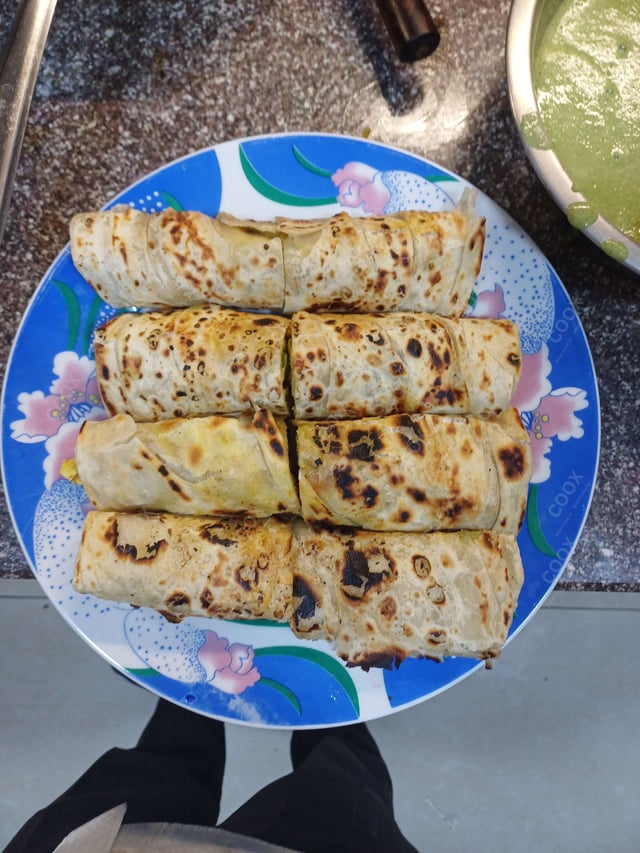 Delicious Veg Kathi Rolls prepared by COOX