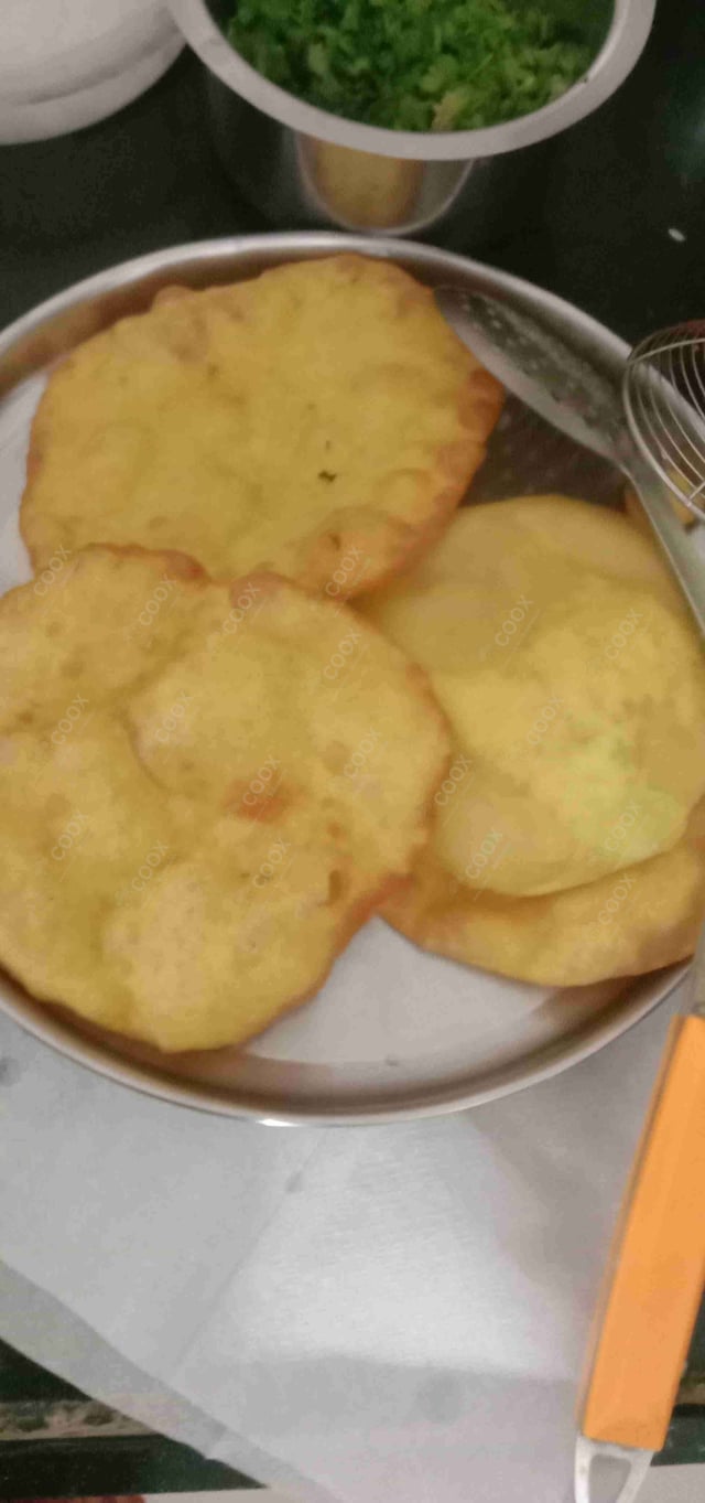 Delicious Bhature prepared by COOX