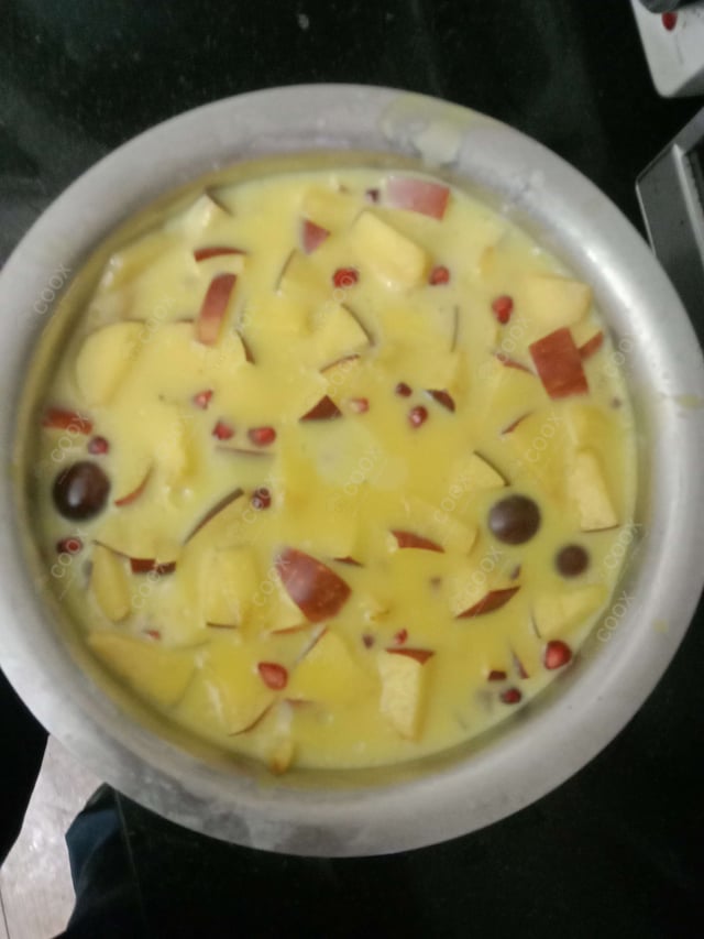 Delicious Fruit Custard prepared by COOX