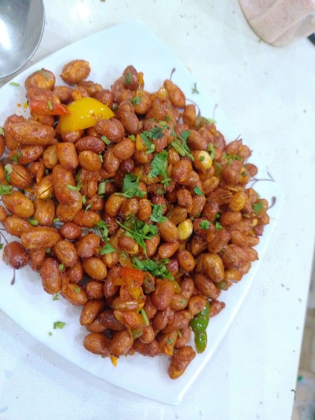 Delicious Peanut Masala prepared by COOX