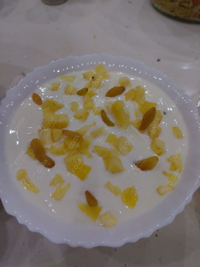 Delicious Pineapple Raita prepared by COOX