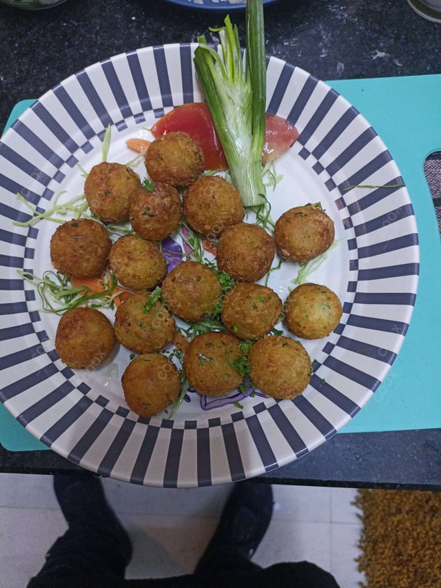 Delicious Fried Cheese Balls prepared by COOX