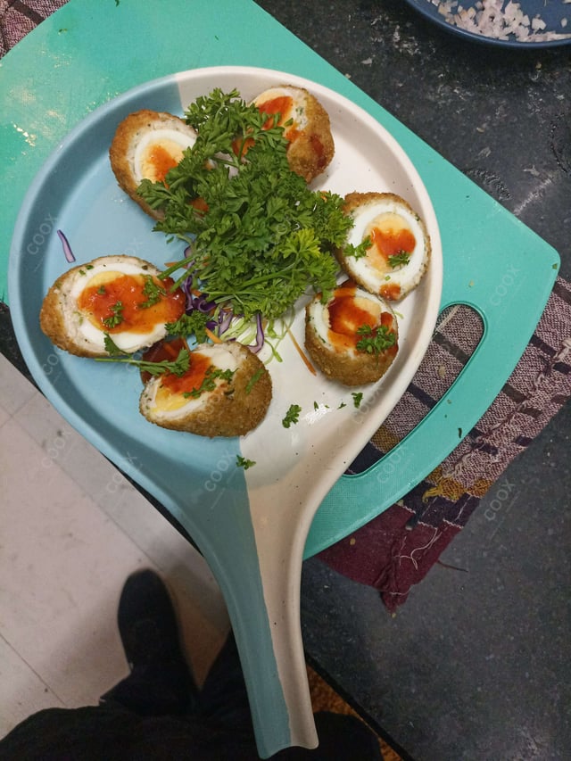 Delicious Scotch Eggs prepared by COOX