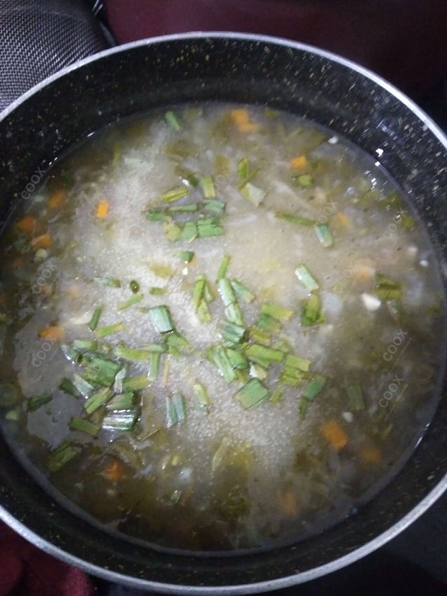 Delicious Lemon Coriander Soup prepared by COOX