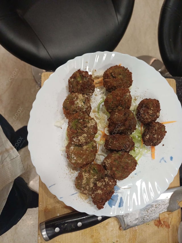 Delicious Hariyali Kebab prepared by COOX