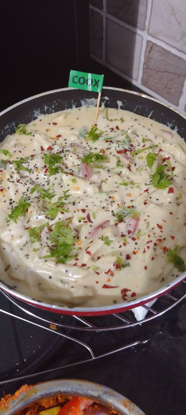 Delicious Pasta in White Sauce prepared by COOX