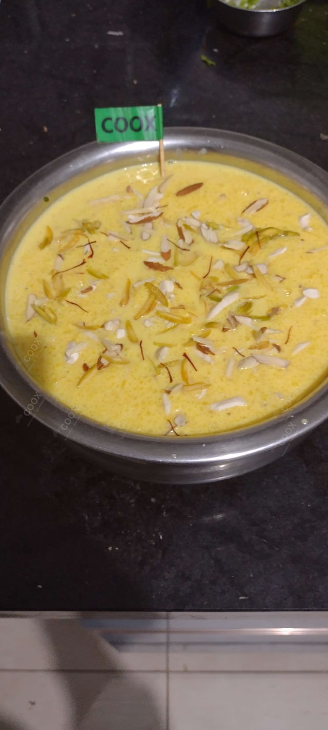 Delicious Phirni prepared by COOX