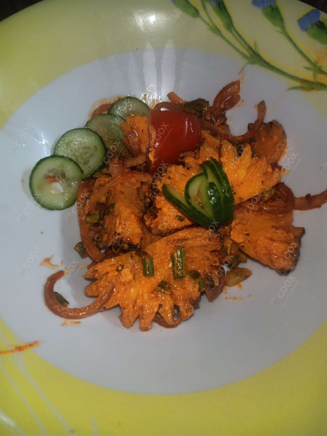 Delicious Tandoori Pineapple prepared by COOX