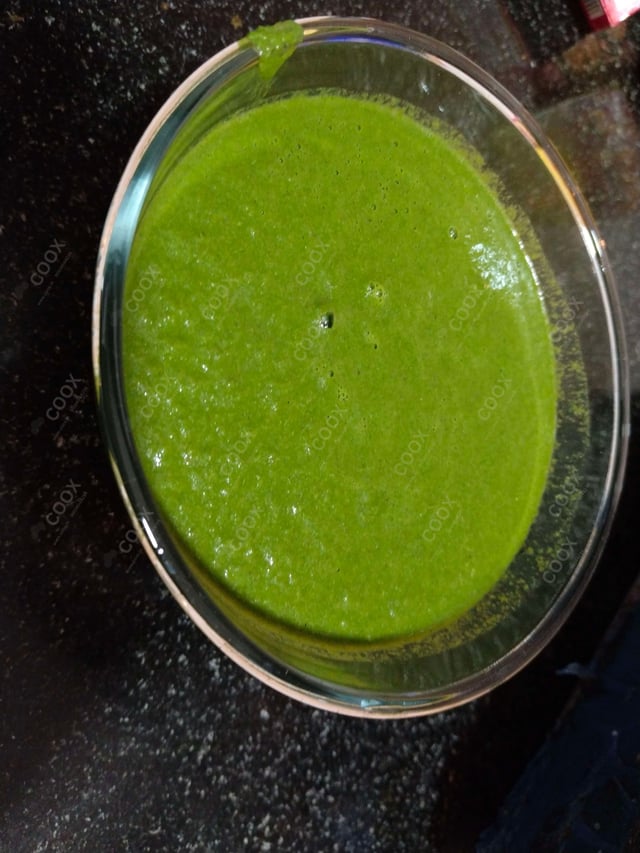 Delicious Green Chutney prepared by COOX