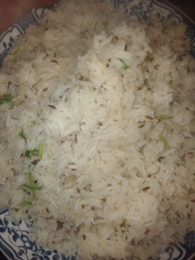 Delicious Jeera Rice prepared by COOX