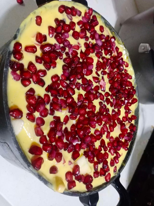 Delicious Fruit Custard prepared by COOX