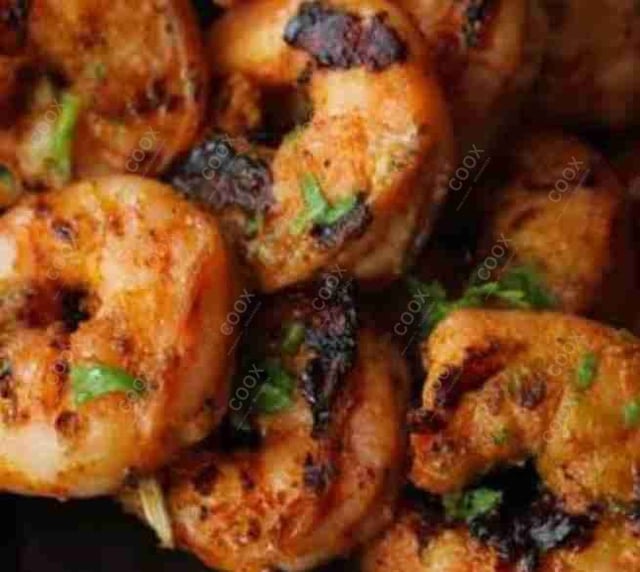 Delicious Tandoori Prawns prepared by COOX