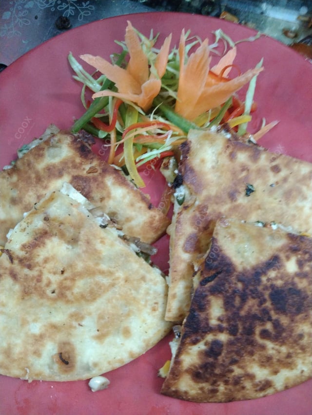 Delicious Veg Quesadillas prepared by COOX