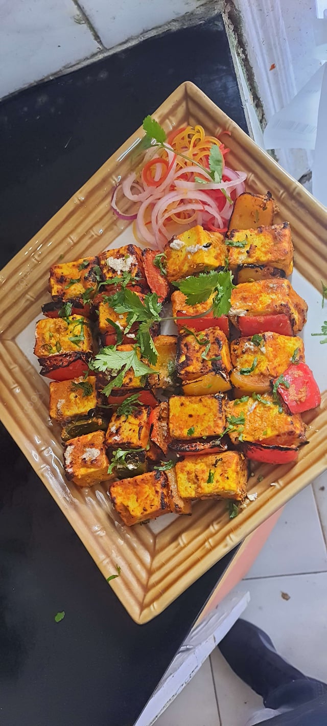 Delicious Paneer Tikka prepared by COOX