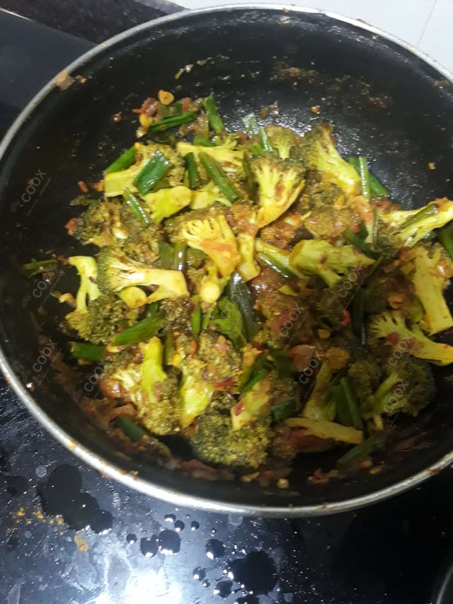 Delicious Masala Broccoli prepared by COOX