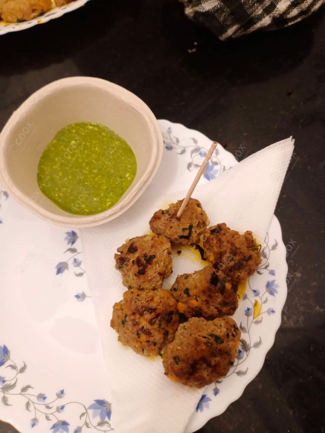 Delicious Mutton Galouti Kebab prepared by COOX