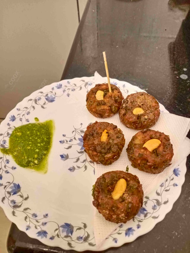 Delicious Hariyali Kebab prepared by COOX