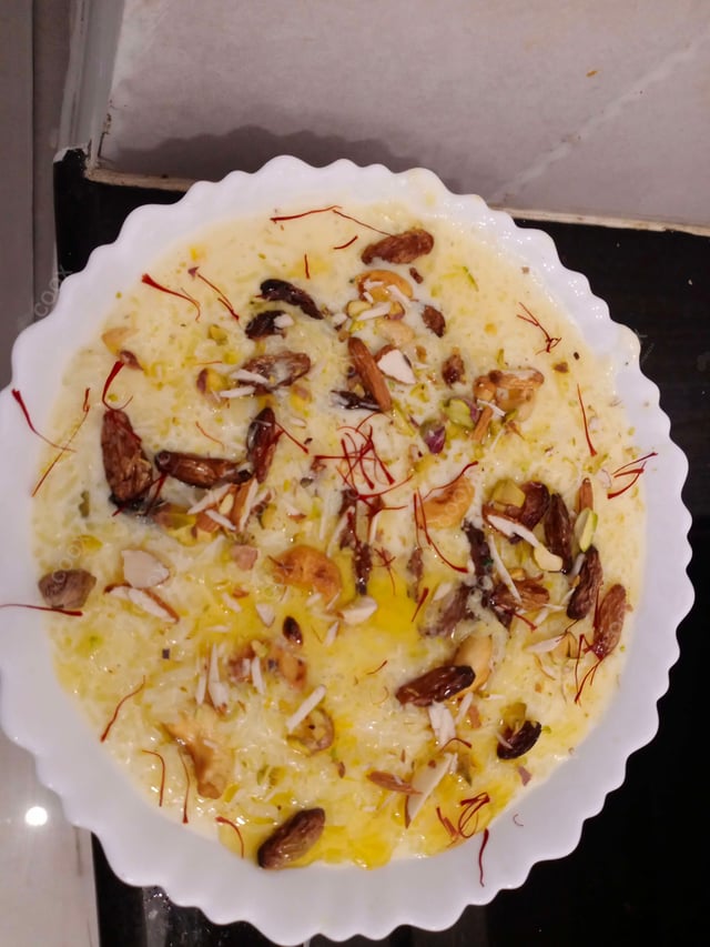 Delicious Kheer prepared by COOX