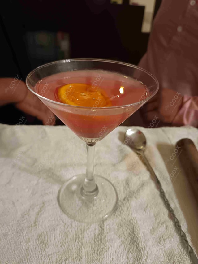 Delicious Cosmopolitan prepared by COOX