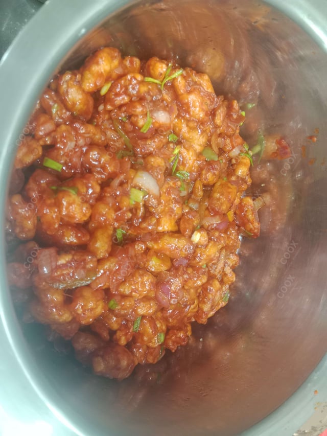 Delicious Crispy Chilli Baby Corn prepared by COOX