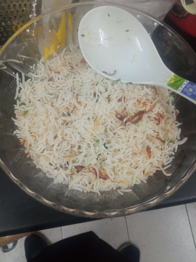 Delicious Jeera Rice prepared by COOX