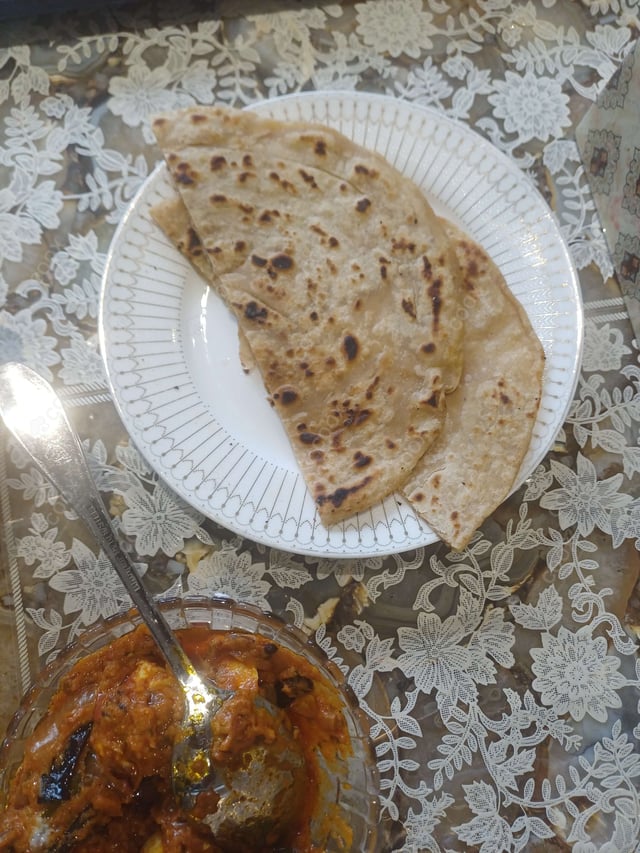 Delicious Lachha Parathas prepared by COOX