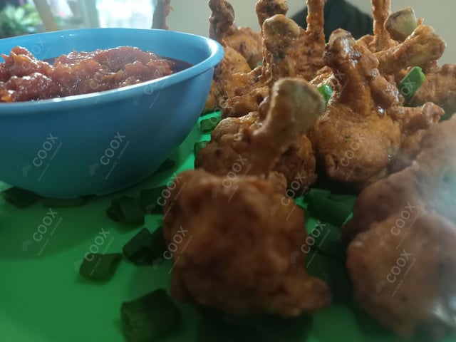 Delicious Chicken Lollipop prepared by COOX