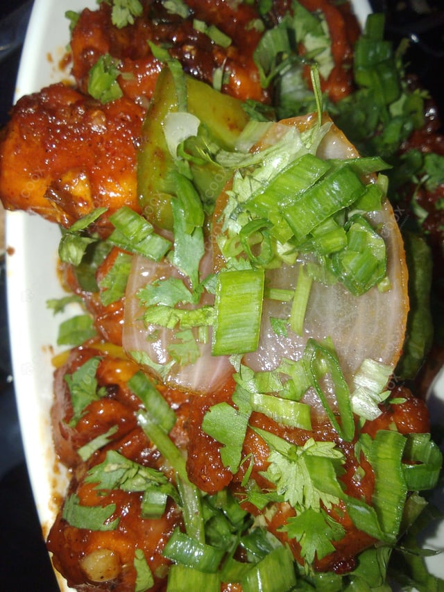 Delicious Chilli Paneer (Dry) prepared by COOX