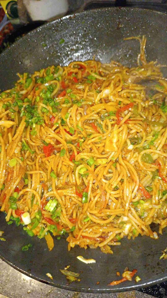 Delicious Chilli Garlic Noodles prepared by COOX