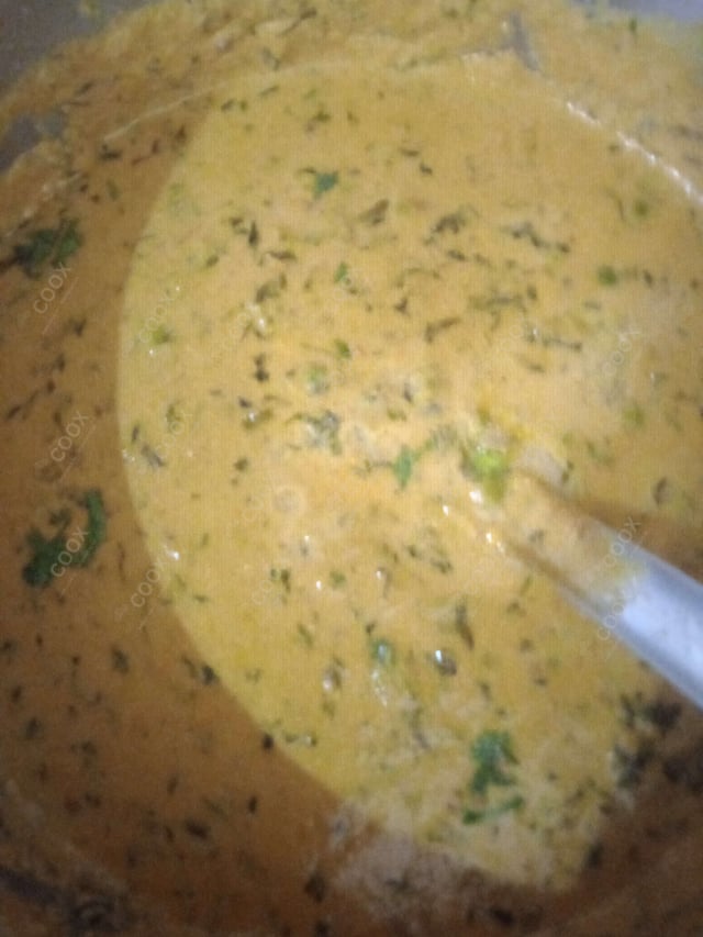 Delicious Methi Matar Malai prepared by COOX