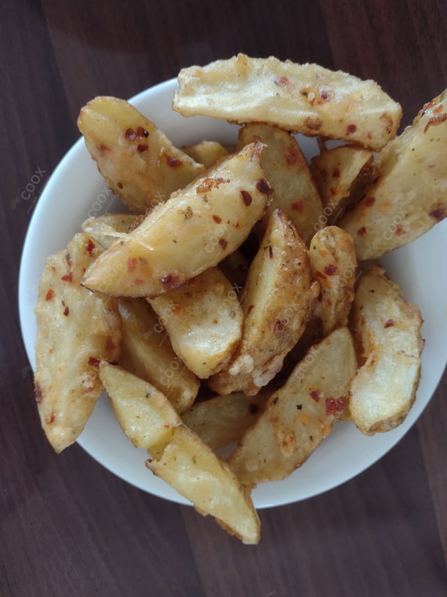 Delicious Potato Wedges prepared by COOX