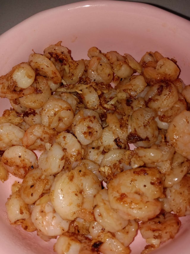 Delicious Butter Garlic Prawns prepared by COOX