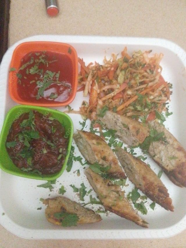 Delicious Chicken Seekh Kebab prepared by COOX