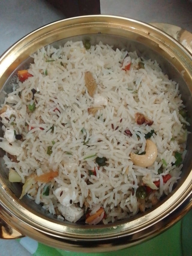 Delicious Veg Pulao prepared by COOX