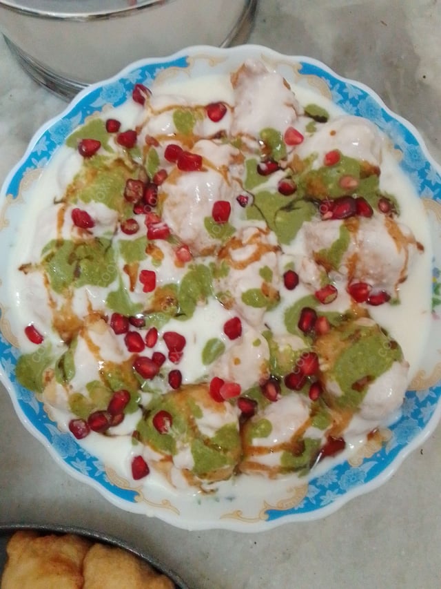 Delicious Dahi Bhalla prepared by COOX