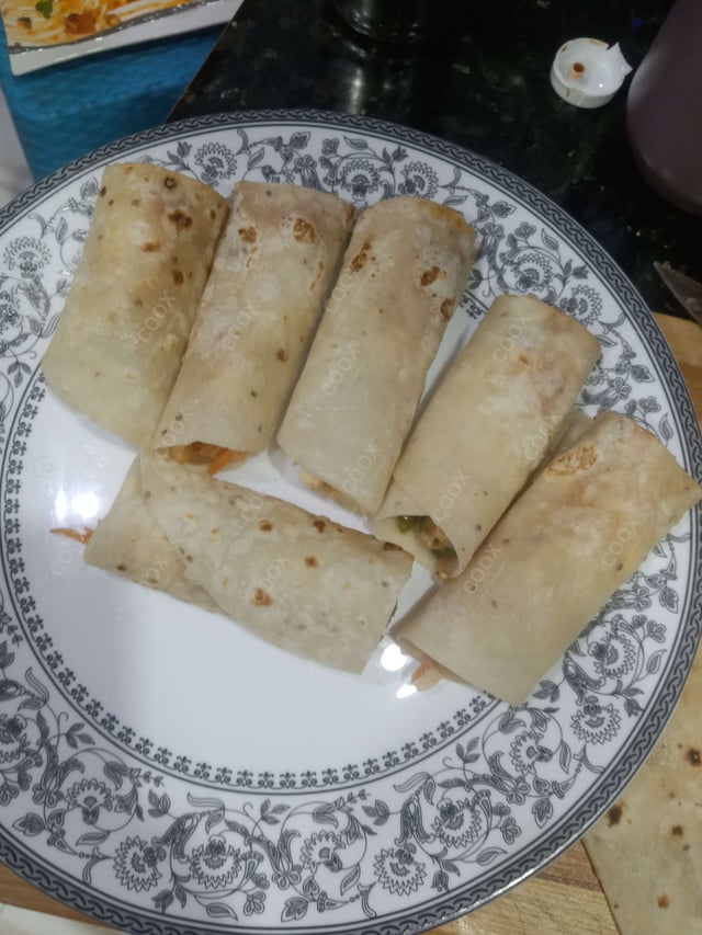 Delicious Veg Kathi Rolls prepared by COOX