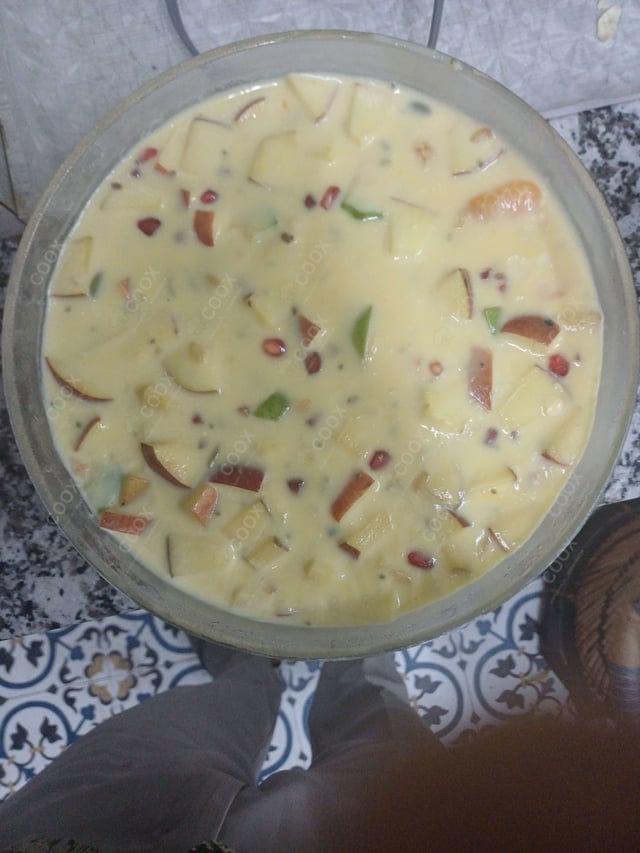 Delicious Fruit Custard prepared by COOX