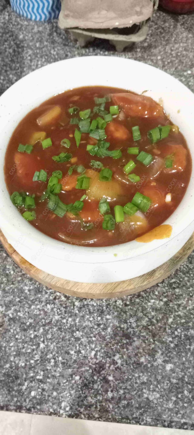 Delicious Chicken Manchurian (Dry) prepared by COOX