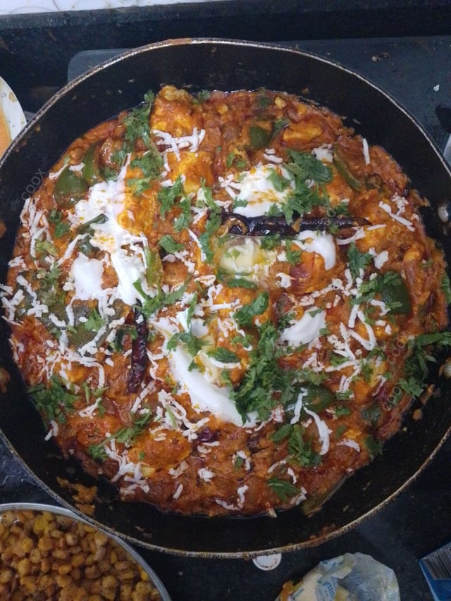 Delicious Kadhai Paneer prepared by COOX