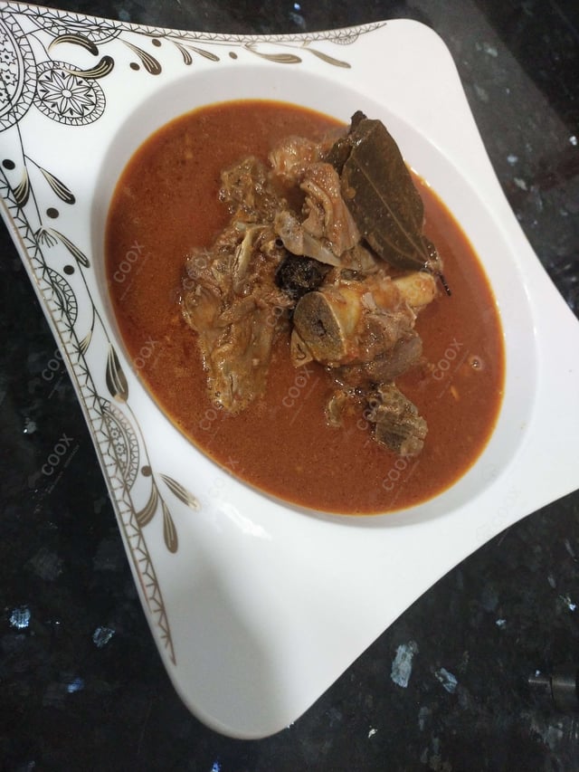 Delicious Mutton Rogan Josh prepared by COOX