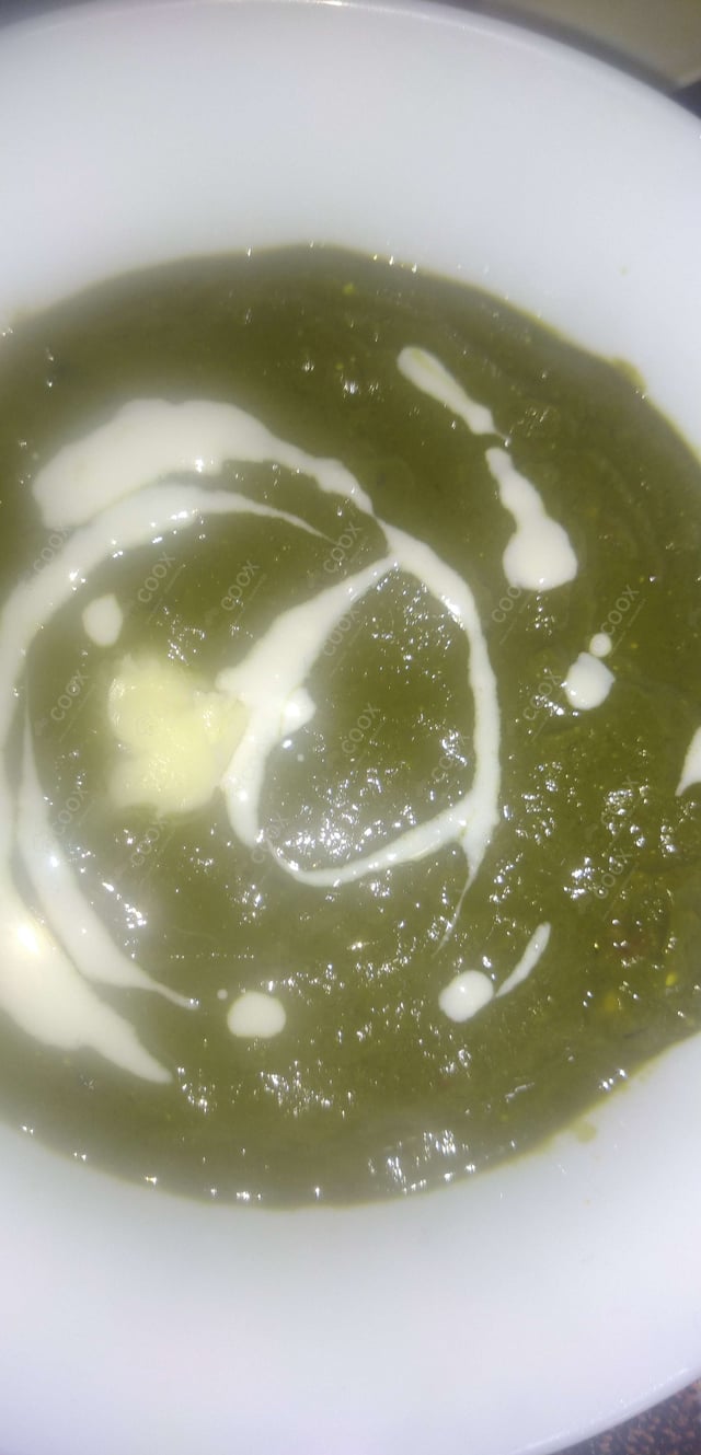 Delicious Sarso Ka Saag prepared by COOX