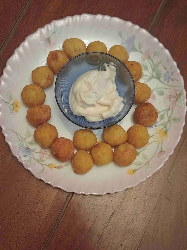 Delicious Fried Cheese Balls prepared by COOX