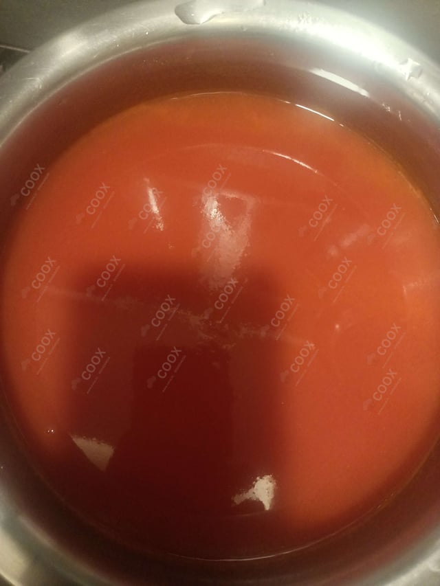 Delicious Tomato Basil Soup prepared by COOX